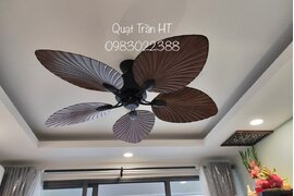 15+ Mẫu quạt trần trang trí phòng khách đẹp hiện đại 2022