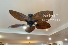 Mẫu quạt trần 5 cánh gỗ không đèn đẹp bán chạy nhất 2022