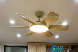 Quạt Trần HT Cho Phòng Khách Căn Hộ Times City Hà Nội – Lựa Chọn Tối Ưu Cho Không Gian Hiện Đại